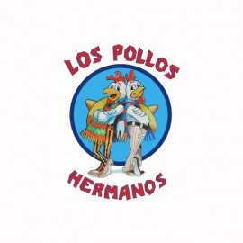 Camiseta Breaking bad los pollos hermanos blanco