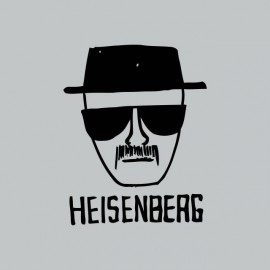 T-shirt Breaking bad Heisenberg black/gray