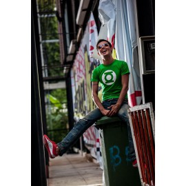 T-shirt green Lantern green