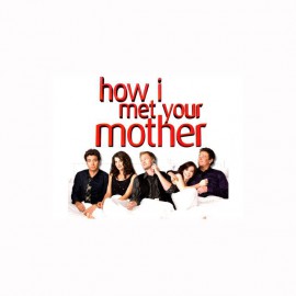 T-shirt How i met your mother bed white