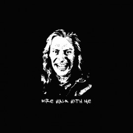 Camiseta Twin Peaks Fire walk with me Bob negro