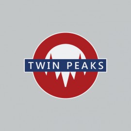 Camiseta Twin Peaks Uground sign gris