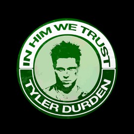 Camisa club de la lucha de Tyler Durden Negro