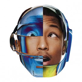 pharrell williams t-shirt with the white helmet daft punk