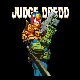 negro camiseta Dredd Juez