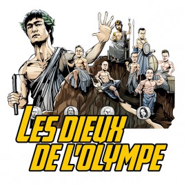 tee shirt Les dieux de l'olympe blanc