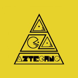 LogoAztechno yellow shirt