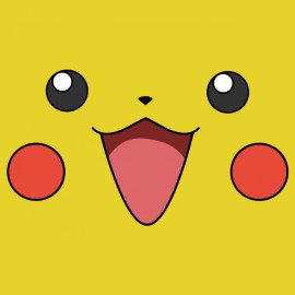 tee shirt pokemon pikachu yellow