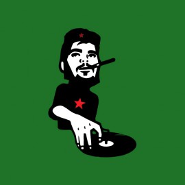 Che Guevara t-shirt green plate