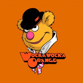 tee shirt clockwork orange wocka orange