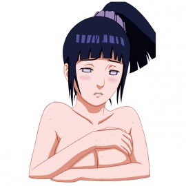 Naruto Hinata sexy shirt white