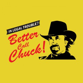 tee shirt better call chuck parodie better call saul jaune