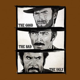 tee shirt The good the bad and the ugly