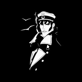 black shirt corto maltese