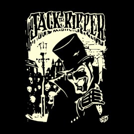 camisa de Jack el destripador negro