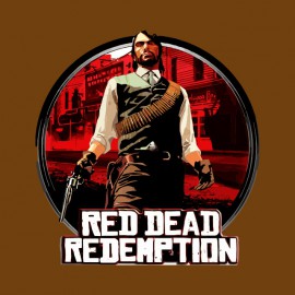 tee shirt red dead redemption marron