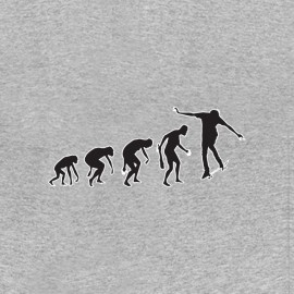 camiseta gris Evolución skater