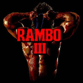 camiseta del negro de la camisa rambo3