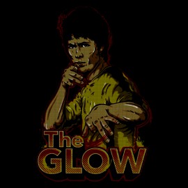 tee shirt the glow noir