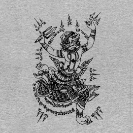 tee shirt magic tattoo gris