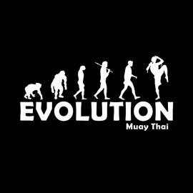 Evolution t-shirt muay thai black