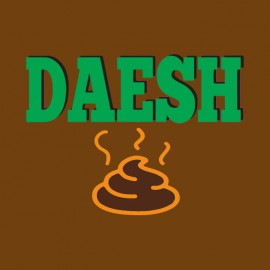 poop brown shirt daesh