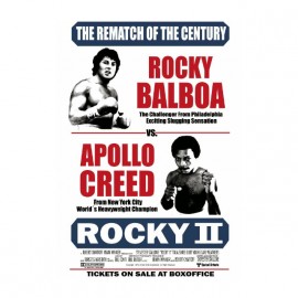 shirt rocky balboa apollo creed against white