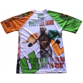 tee shirt conor Mcgregor MMA microfibre