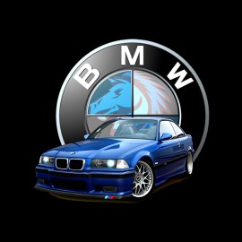 m3 e36 camisa de color negro Estoril