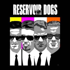 tee shirt reservoir dogs bd noir