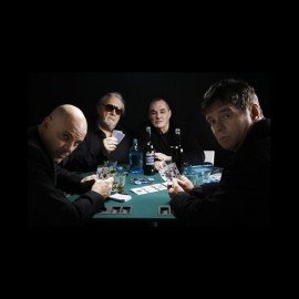 tee shirt the stranglers poker noir