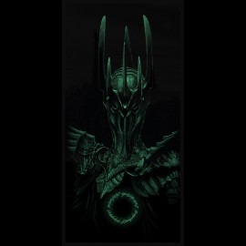 tee shirt sauron original noir