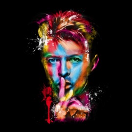 david bowie acquarelle t-shirt