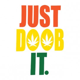 t-shirt just doob it rasta dub