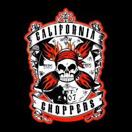 tee shirt california choppers