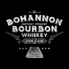 tee shirt hell on whells bohannon whisky