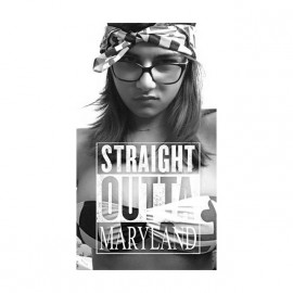 straight outta maryland t-shirt