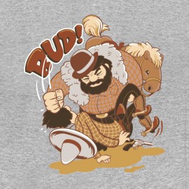 bud spencer cartoon t-shirt