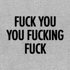 shameless fuck you t-shirt