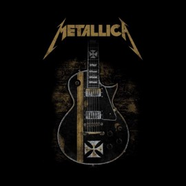 t-shirt metallica guitar