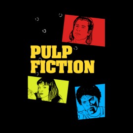 tee shirt pulp fiction tarantino vignette