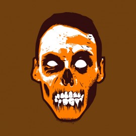 Head of zombies t-shirt