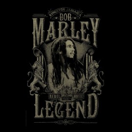 t-shirt bob marley rebel music