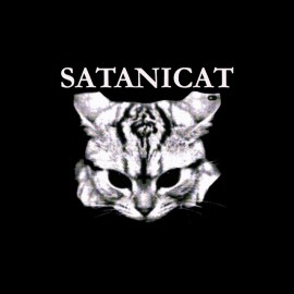 satanic satanicat cat t-shirt