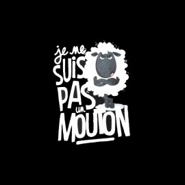 tee shirt je ne suis pas un mouton