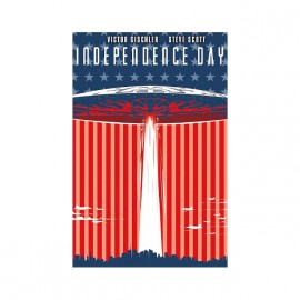 tee shirt independence day affiche