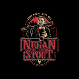 tee shirt negan biere walking dead