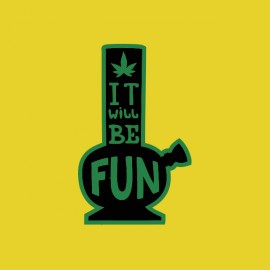 tee shirt le bang c est fun ganja