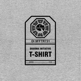 tee shirt dharma initiative lost