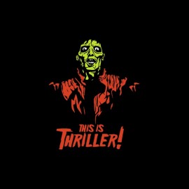 tee shirt mickael jackson thriller 